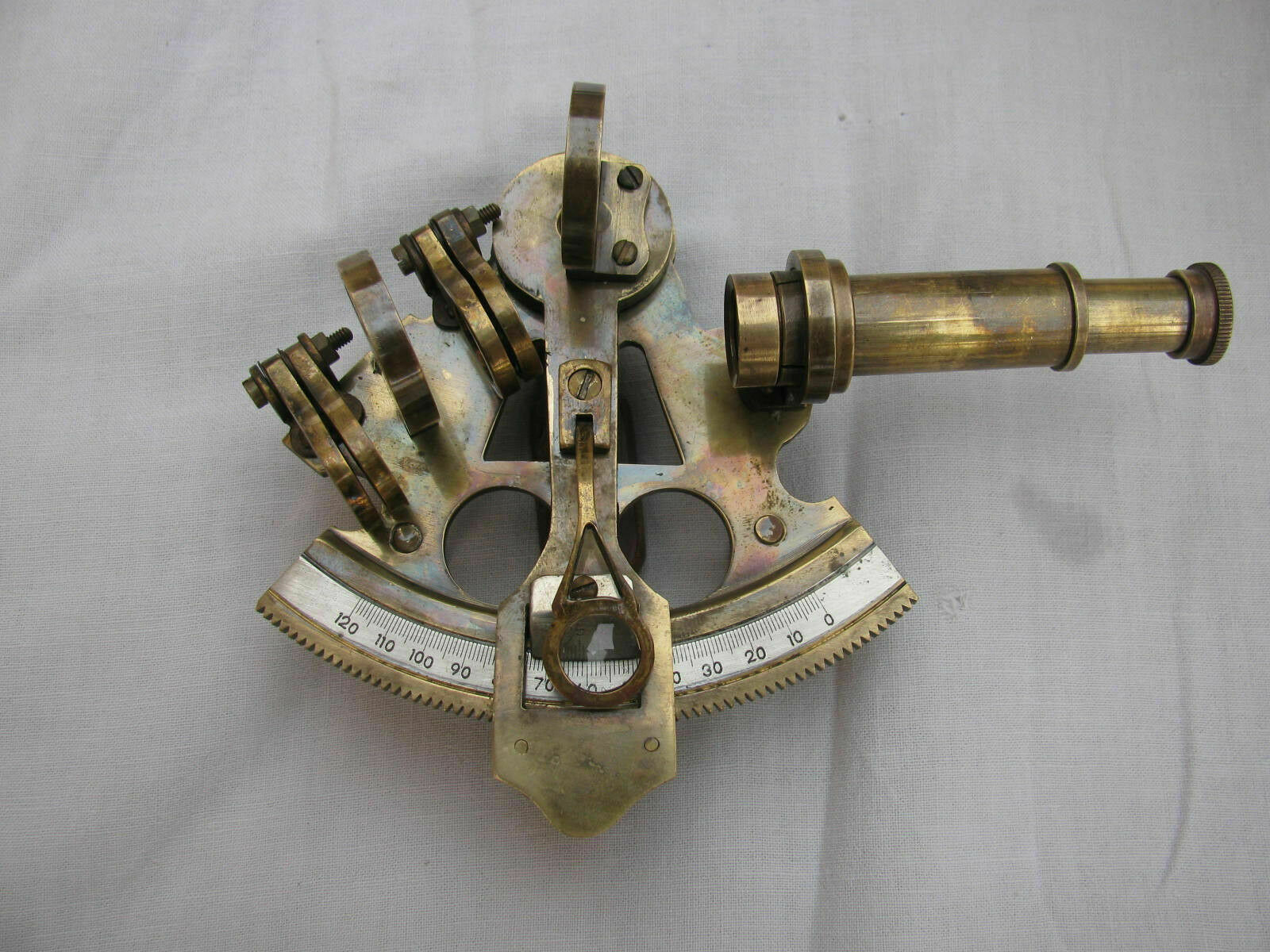 Solid Brass Sextant 4" Astrolabe Marine Nautical Maritime Gift Ships Instrument